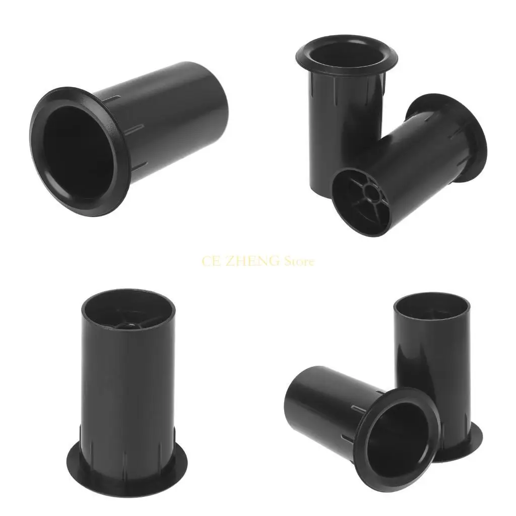E56B 블랙베이스 에어 포트 스피커 캐비닛 포트 튜브 스피커 포트 튜브 35x67mm 에어 스피커 서브 우퍼 Hifi 액세서리