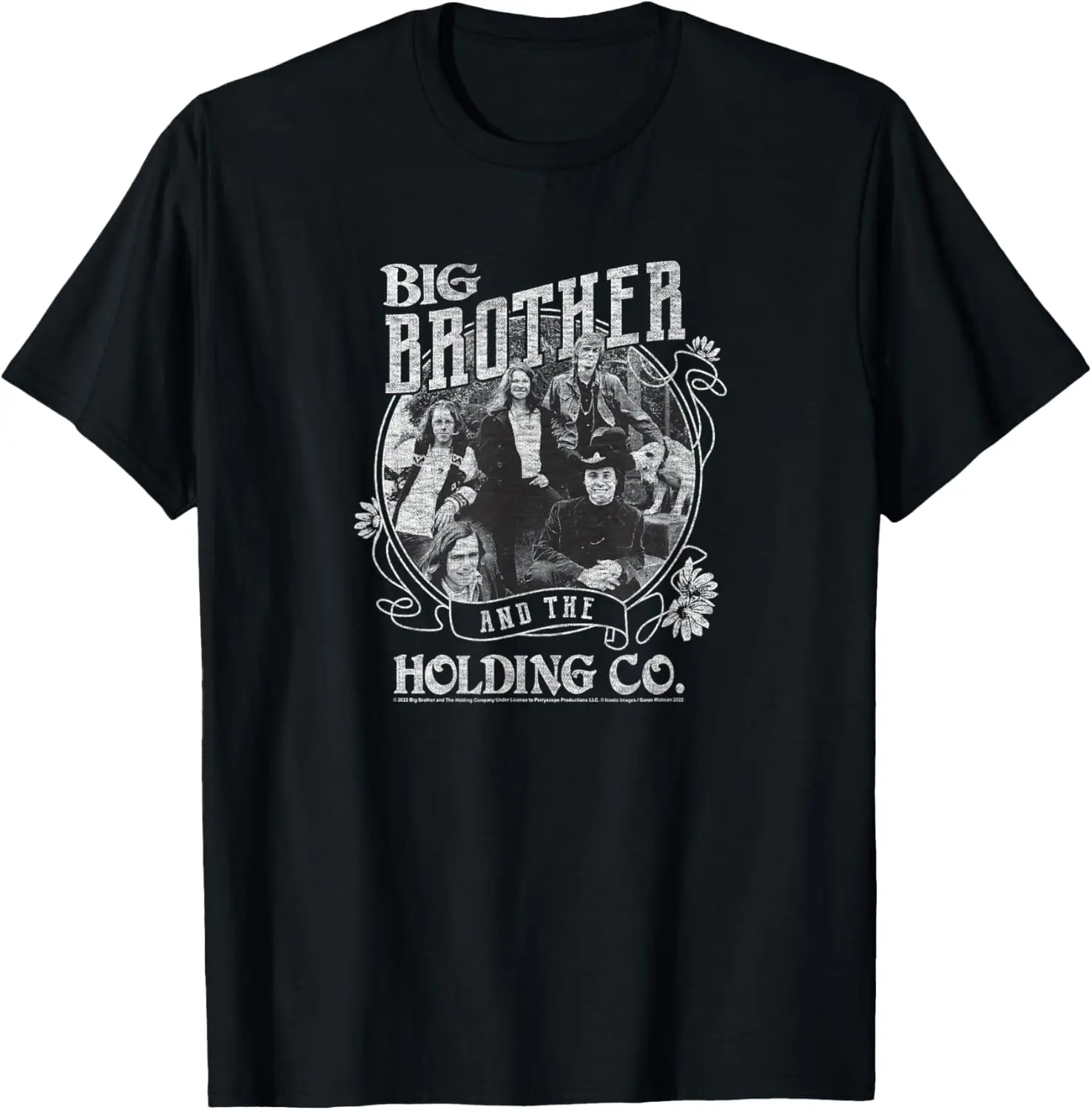 

Big Brother & The Holding Company - Flowers Co T-Shirt