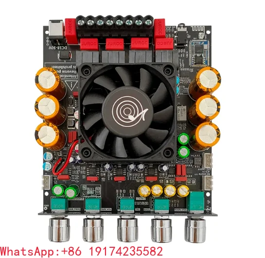 ZK-APTX3 Qualcomm Bluetooth Amplifier Board 2.1 Channel 300W+300W+600W Amplifier Chip TPA3255