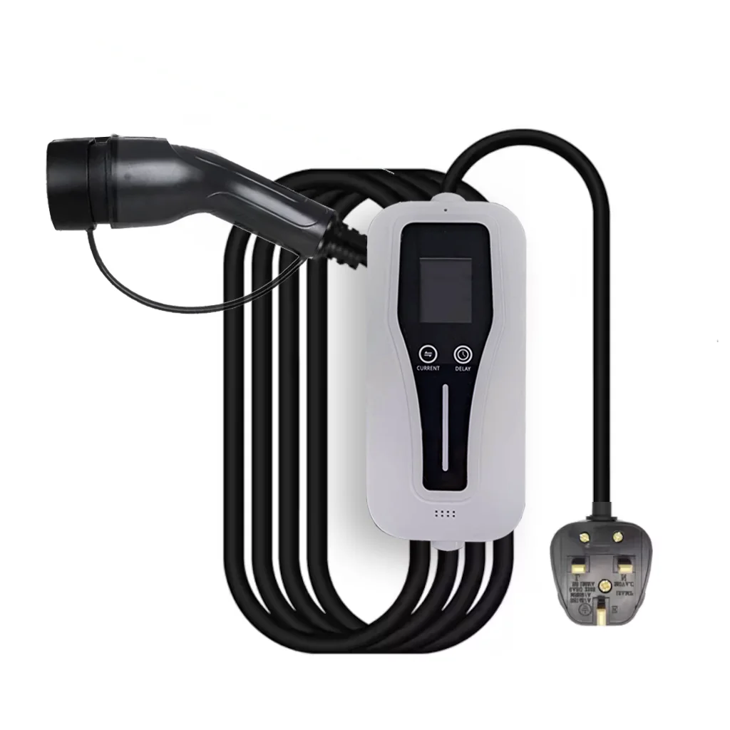

NST EV Charger 3.5KW Home Evse 16A Plug EV Charger 5M Charging Cable Home AC Portable EV Charger