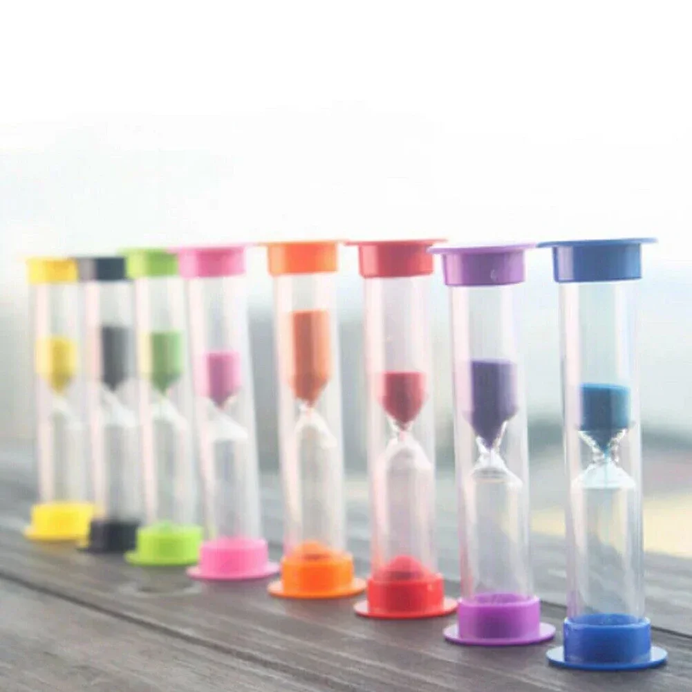 1Minute Sand Timer Teaching Games Cooking Timing Hourglass Different Colours Home Ornament Gift For Egg Timer Kitchen Supplies