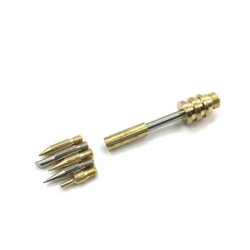 A84E-2X 510 Interface Soldering Iron Tip USB Wireless Soldering Iron Tip Welding Tool 15W Cutter Head Horseshoe Shape
