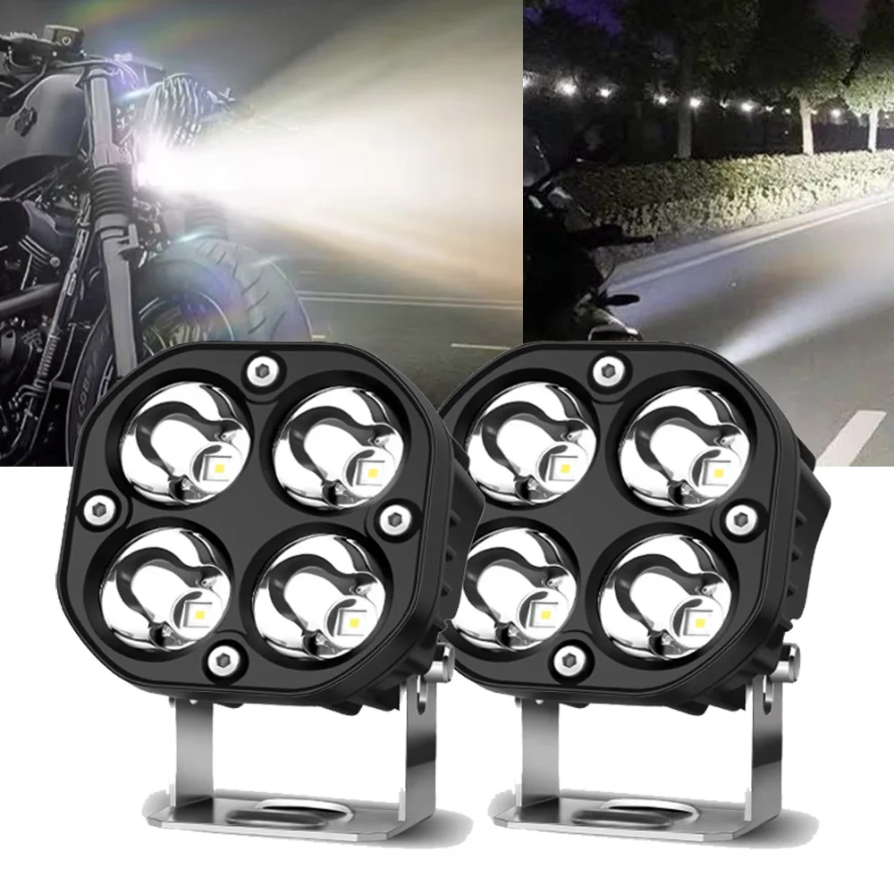 

9-30V Motorcycle Spotlights 3 Inch 40W Car DRL Day Running Lamps LED Work Spot Lights Truck Offroad Fog Lamp Auto Accessories