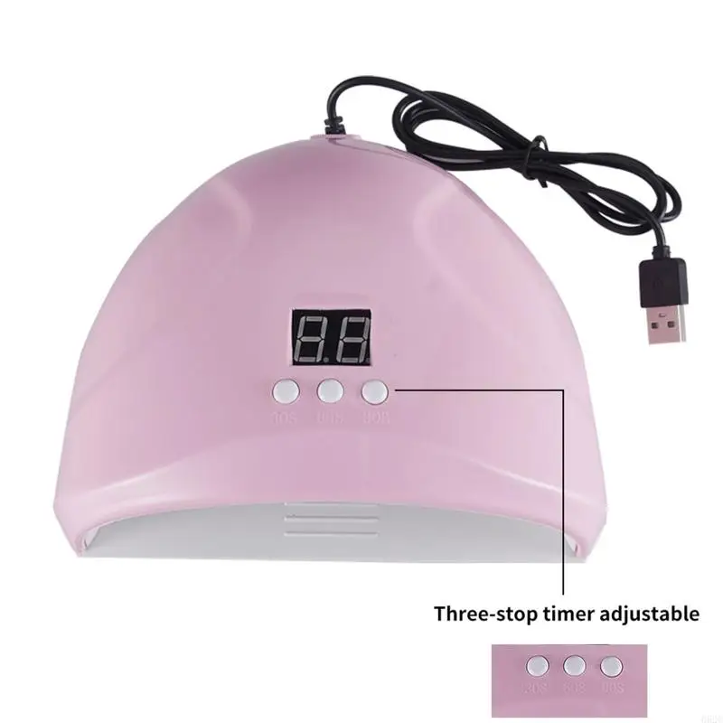 652c 36W UV -Licht für Nagel Trockner Härtungslampe Automatischer UV LED NAGE LAMPE USB