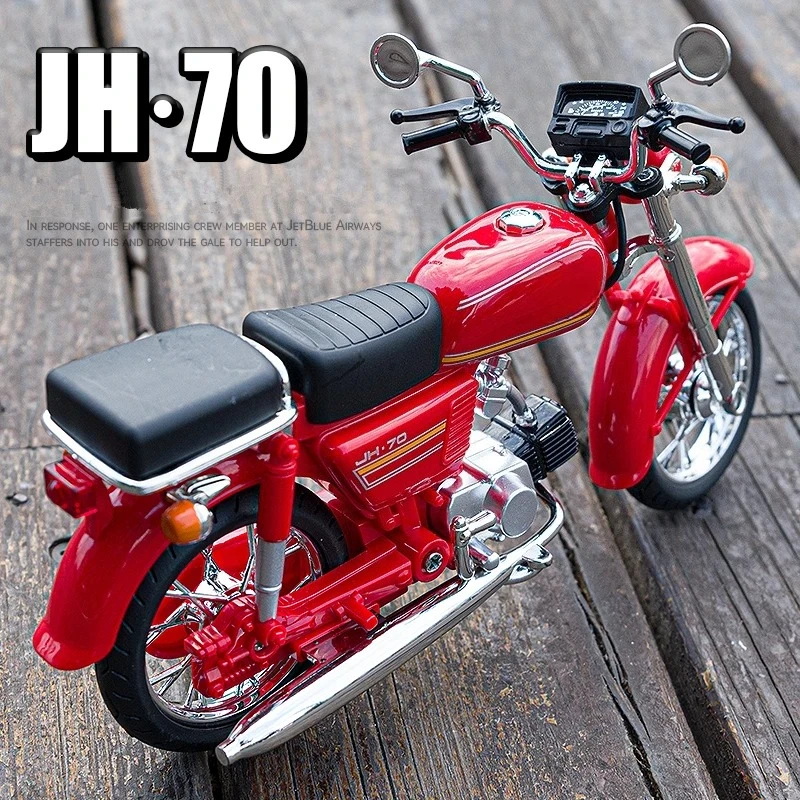 

1:10 JiaLing JH-70 Alloy Classic Racing Motorcycle Diecasts Simulation Metal Street Sports Motorcycle Model Kids Toys Gift
