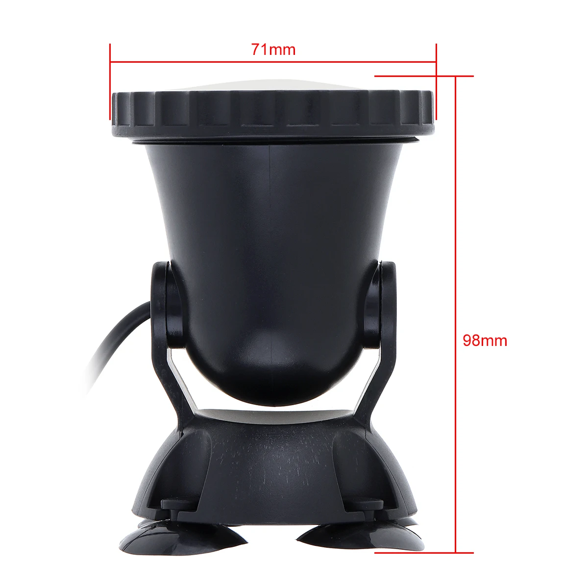 البوب 5 ضوء 36 LED اللون مصباح تحت الماء مقاوم للماء برمائية المناظر الطبيعية الأضواء المياه العشب ضوء لحوض السمك خزان الأسماك P