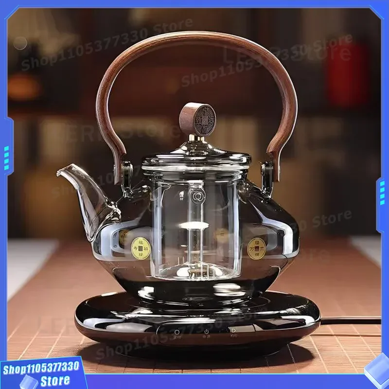 1300W Mini Electric Ceramic Stove Ultra Thin Small Tea Boiler Portable Sitting Kettle Warmer for Home Office Wholesale Small