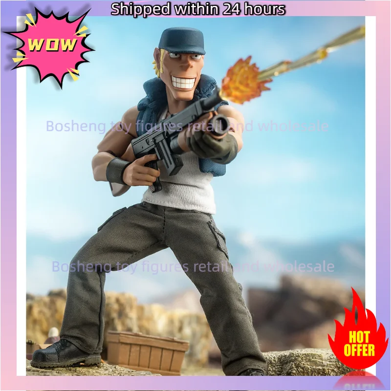 In Stock TUNSHI TS-012 1/12 Scale Metal Slug LEONA Heidern with Double Head Full Set for 6inch Action Figure Model Toys - view 5