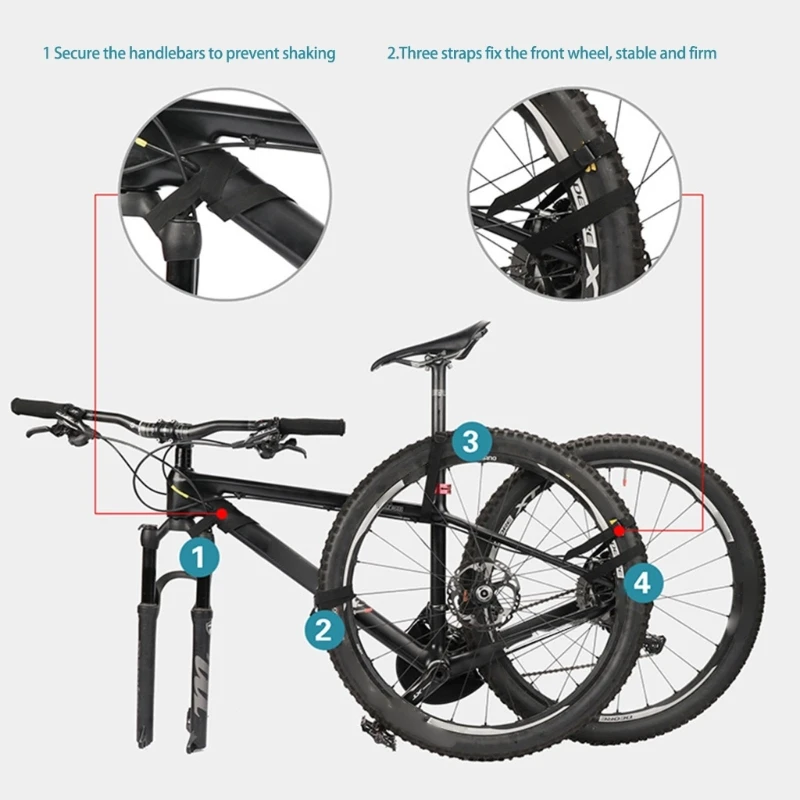 Foldable Road Bike Travel Bag Mountain Bicycles Travel Case Carriers Bag