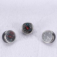 Fashion Ornament Automotive Accessories Hygrometer Digital Clocks Thermometer Quartz Clock