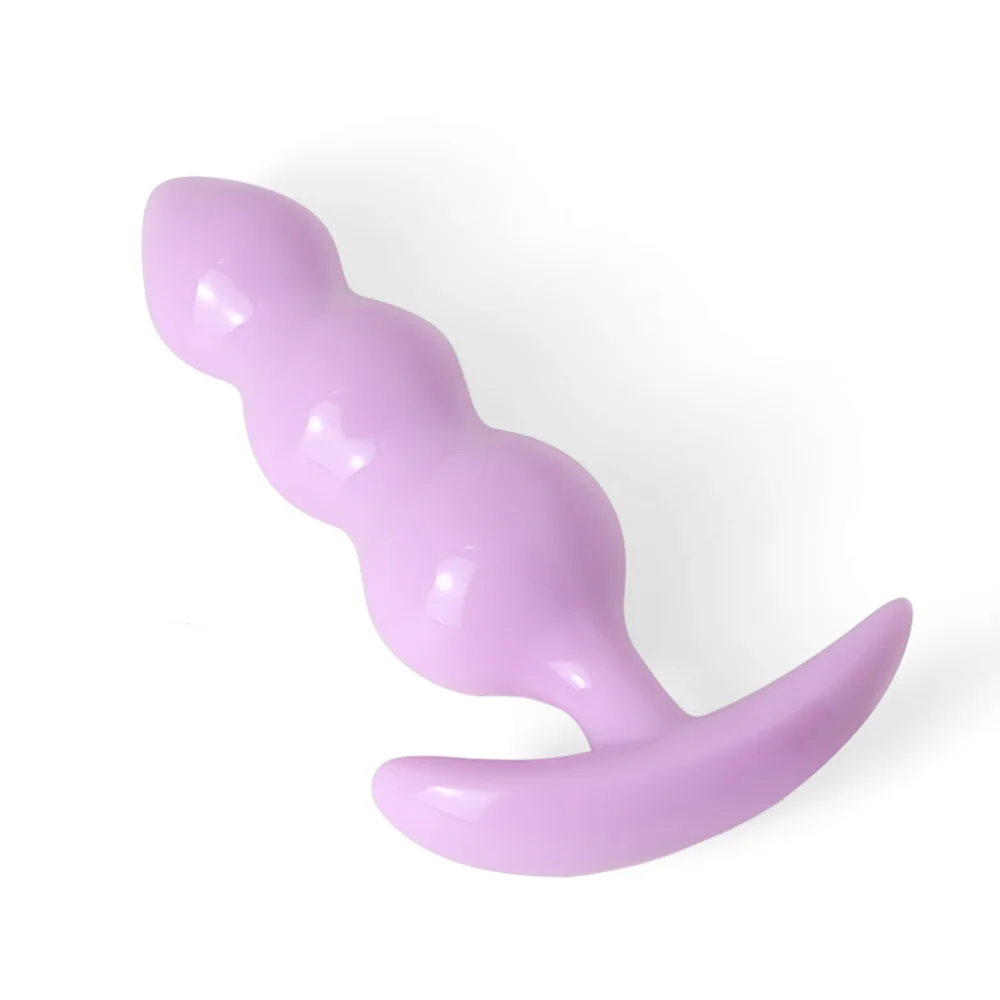 Couples Small Soft Silicone Anal Plugs Macaron Color Mini Butt Plug Stimulator Prostate Massager Anus Sex Toys For Women and Men