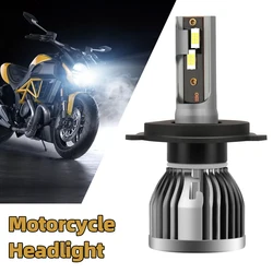 1PC H4 H7 H11 H1 H3 Led Motorcycle Headlight Super Bright CSP Chip Low High Beam 6000K 12V 12000LM Motorbike Turbo Headlamp Bulb