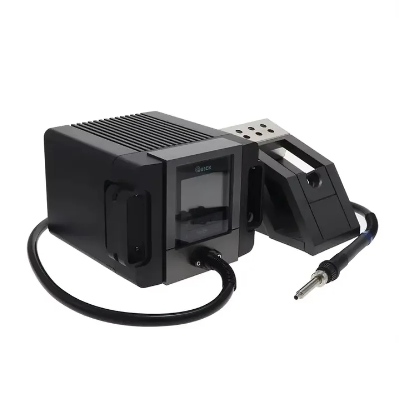 

unique QUICK TR1100 110V/220V 200W Hot Air Heat Intelligent Touch Button Constant Airflow SMD Rework Station For Repairing BGA