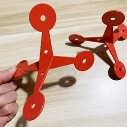 Rolling Target Hunting Shooting Metal ‘Walk’ Rolling Target Set Multi Sided Shooting Simple Set Slingshot Pneumatic Accessory