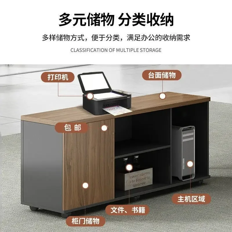 File Cabinet Office Wooden Locked Small Cabin et Mobile Storage Cabine t Drawer Cabi net With Wheel Table Under Locker Low