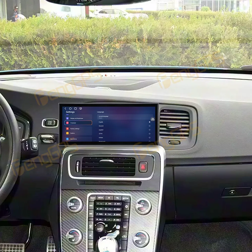 Qualcomm Carplay 15.8 Inch Screen Car Radio For Volvo V60 2012-2018 Android 15 Multimedia Player GPS Navigation Stereo DSP