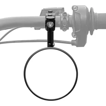 혼다 스즈키 야마하 Surron 용 M8 볼트가있는 22-23mm 핸들 바 직경 용 1 쌍 오토바이 후면 미러 CNC 바 엔드 사이드 미러