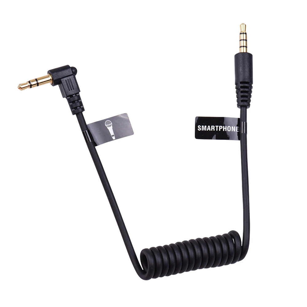 COMICA CVM-D-SPX Female 3.5mm Audio Cable Converter Microphone Cable Adapter for iPhone Samsung Huawei Smartphone iPad