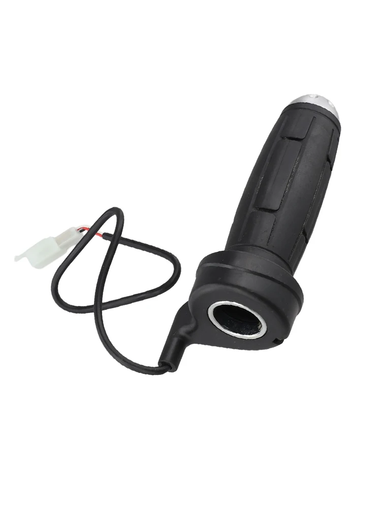 Throttle Grips Electric Bicycle Electric Scooter Throttle Bicycle Throttle Scooter 20CM Cable ABS + Rubber Brand New