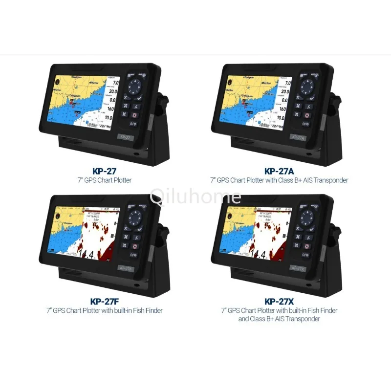 KP-27 5-inch Marine GPS Chart Plotter