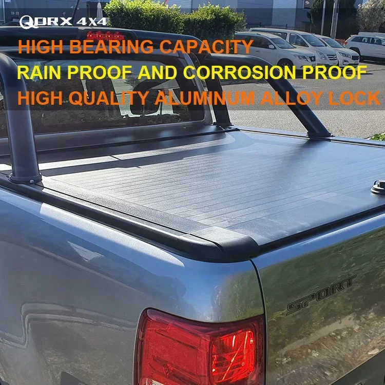 Pickup Truck Bed Roller Lids Tonneau Cover For hilux revo/gwm great wall poer abs bed