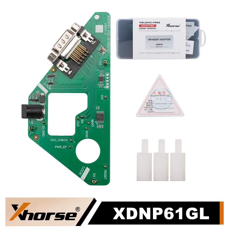 XHORSE XDNP61GL VOL.W KESSY Solder-Free Adapter Read IMMO Data without Disassembly Used with Multi-PROG/ Key Tool Plus