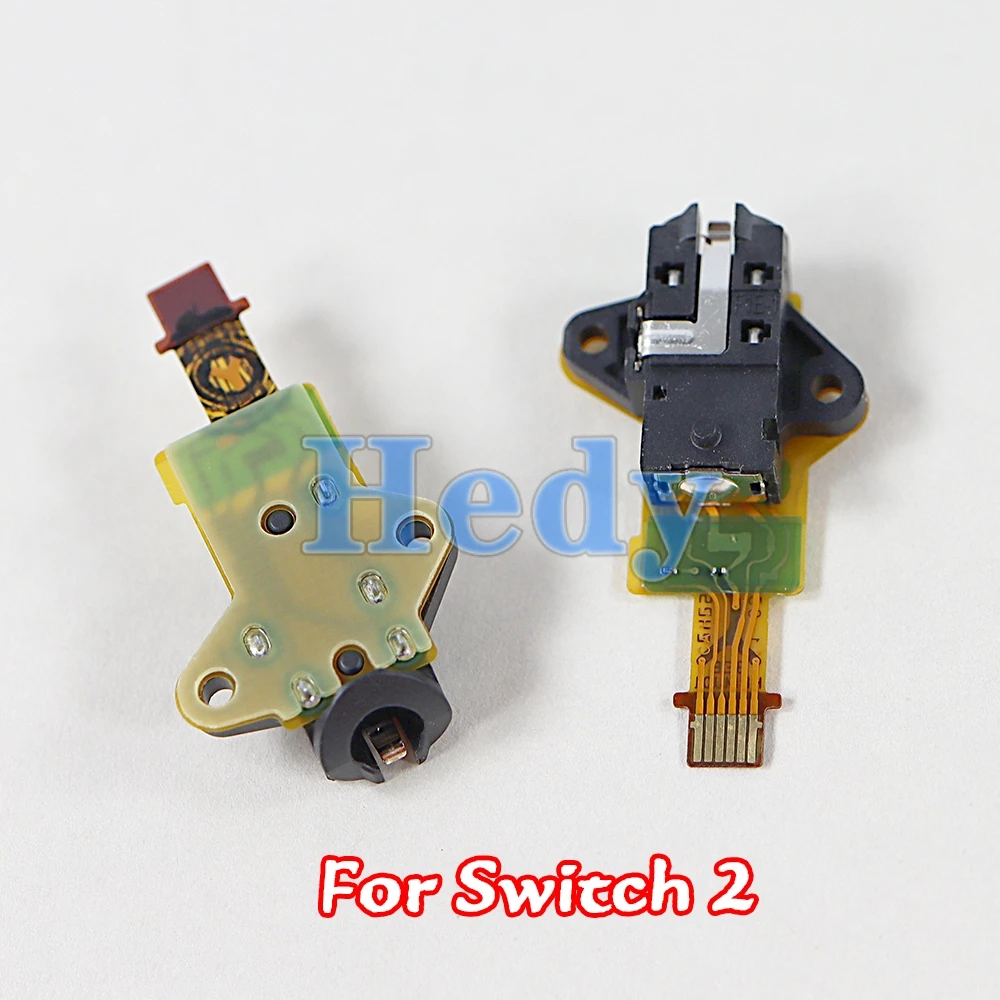 1 قطعة ل نينتندو سويتش 2 سماعة موصل سماعة جاك التوصيل ميناء مع كابل مرن لاستبدال لعبة NS 2 #2
