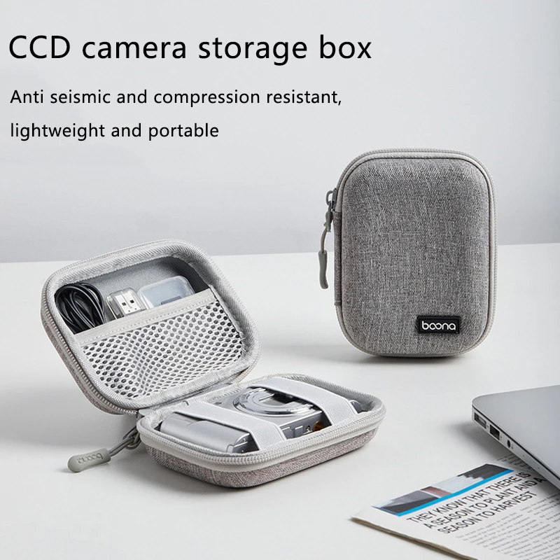 CCD Camera Storage Box Mini Camera Shockproof EVA Case Hard Shell Carrying Case Suitable For Fuji Camera Protective Cover