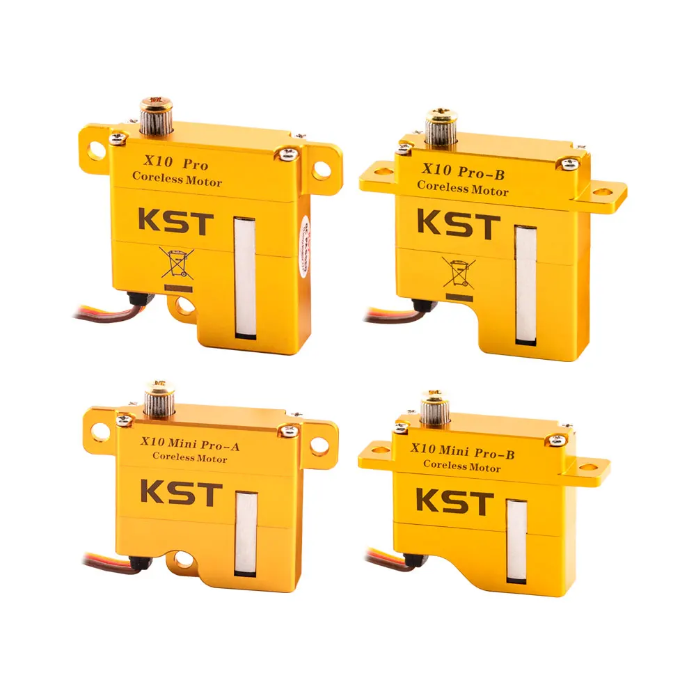 KST X10 Mini Pro 8.0Kgf.cm 0.08sek Digitaler Metallgetriebe-Servo für Wettkampfgleiter und Großmodellgleiter – Detail 24