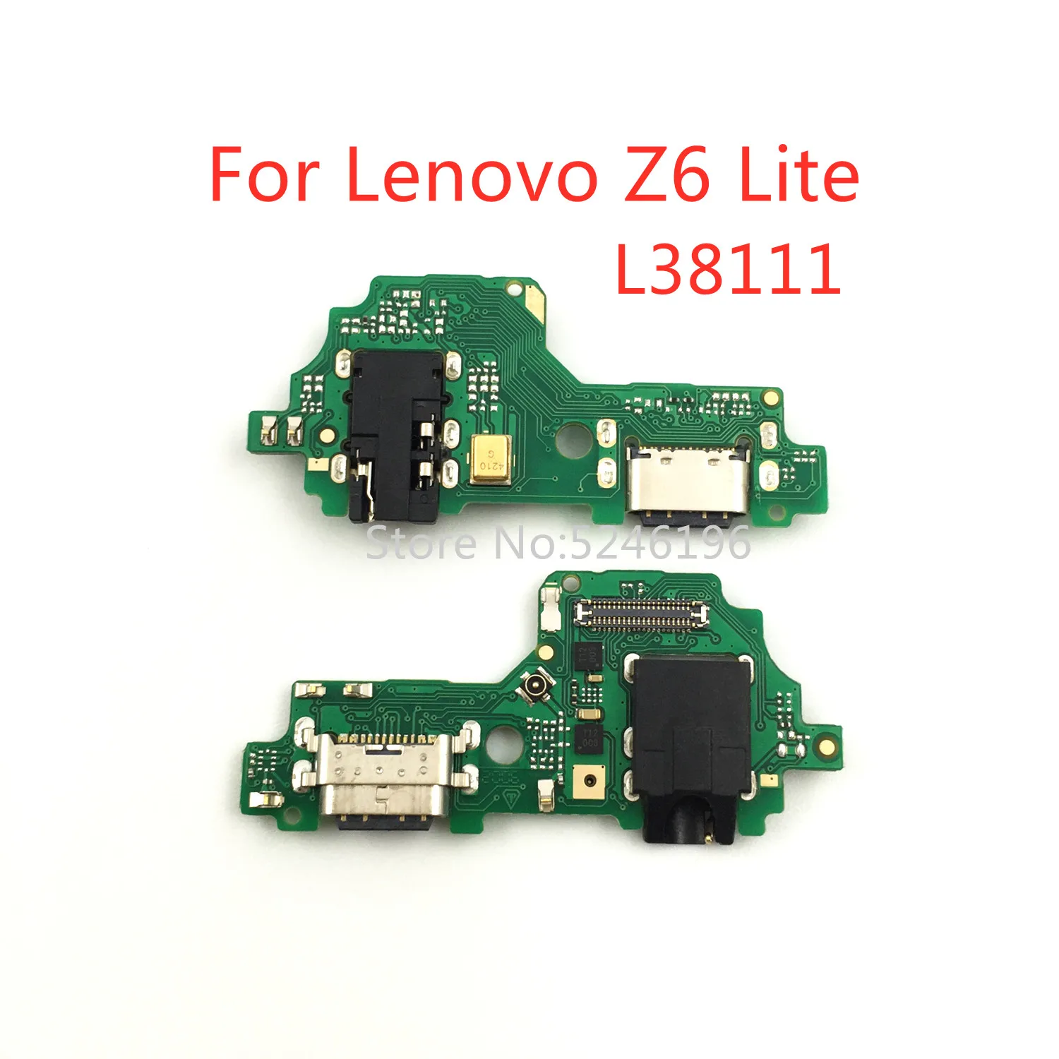 1pcs USB Charging Port Connector Flex Cable For For Lenovo Z6 Lite L38111 Z6 Lite Youth Replace Part