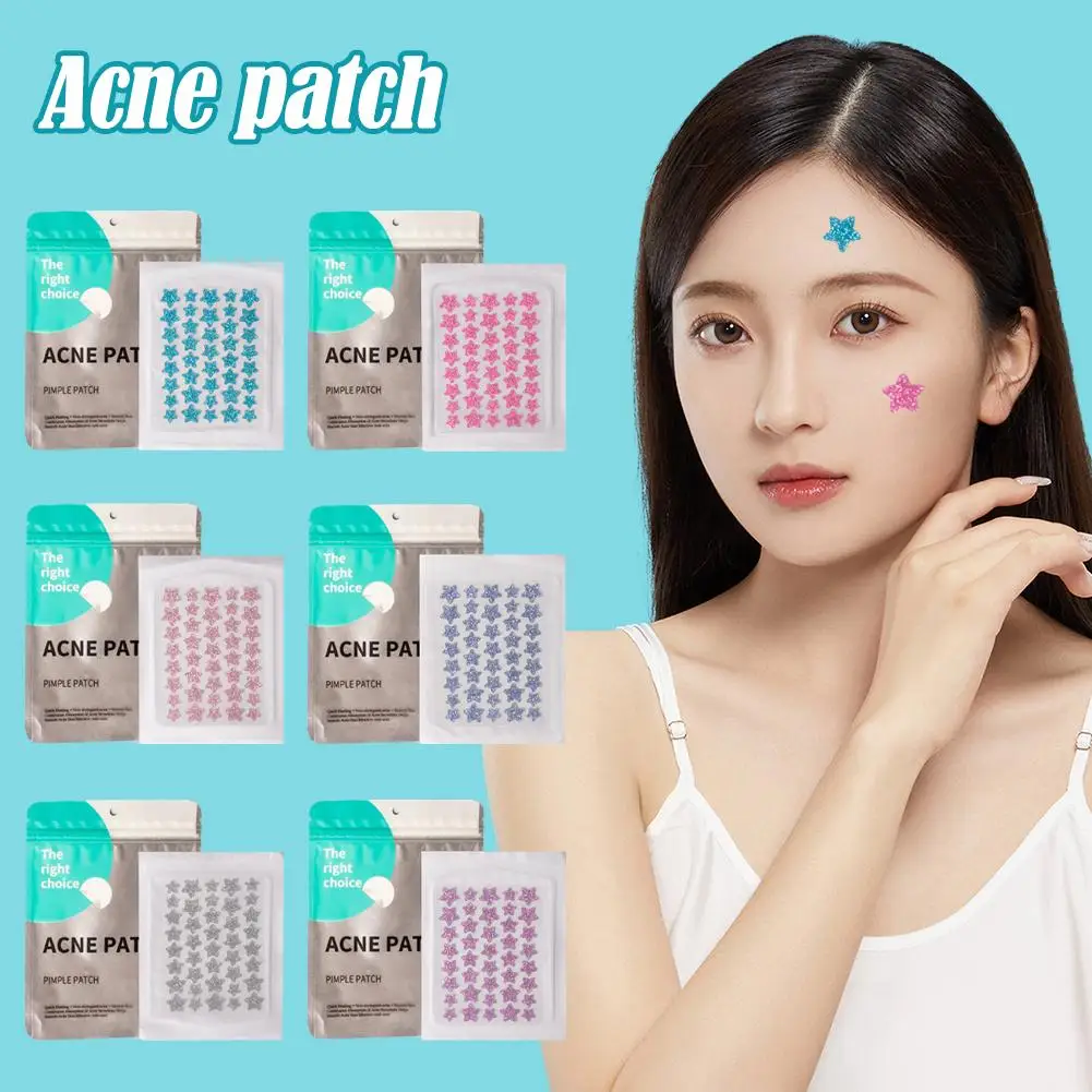 NEW 1 Sheet High-end Pimple Stickers Self Adhesive Beauty Disposable Care Makeup Skin Face Spot Removal Stickers Concealer Q9E8