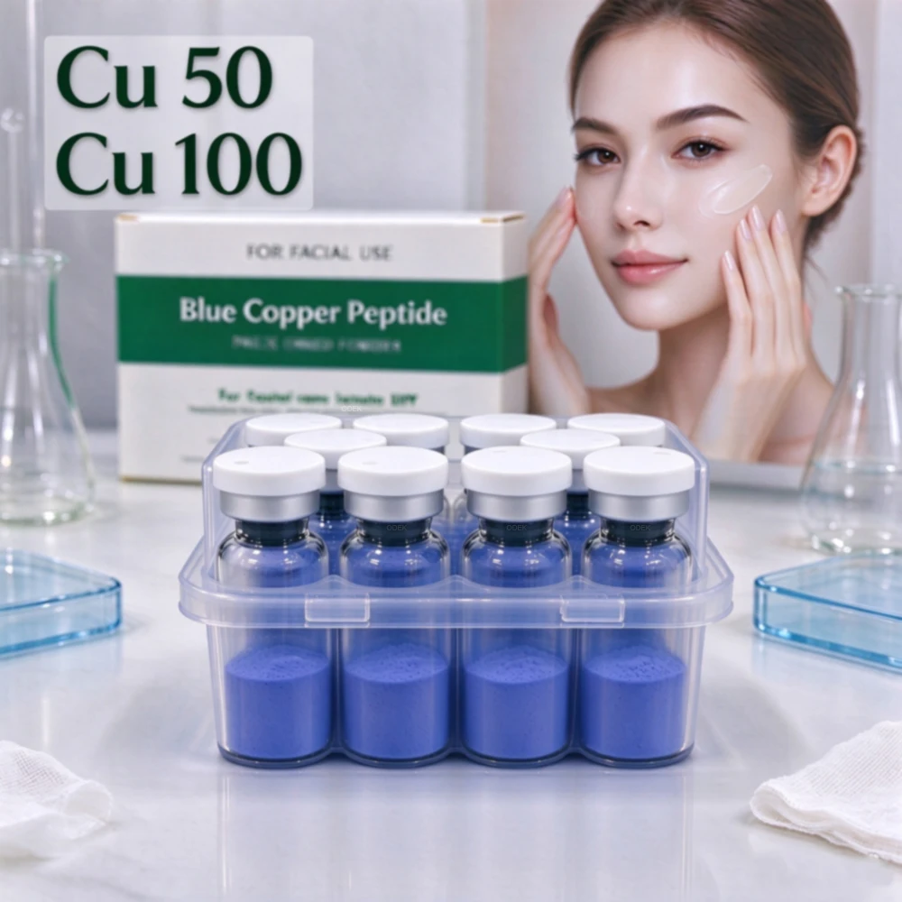 High Quality Korea Cu100mg Freeze-Dried Facial Skin Booster Serum For Sensitive Skin Moisturizing Firming & Beauty Skincare