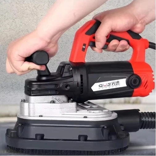 

GS-250 Three-head Handheld Grinder Dust-free Floor Concrete Renovation Polishing Edge Grinding Machine