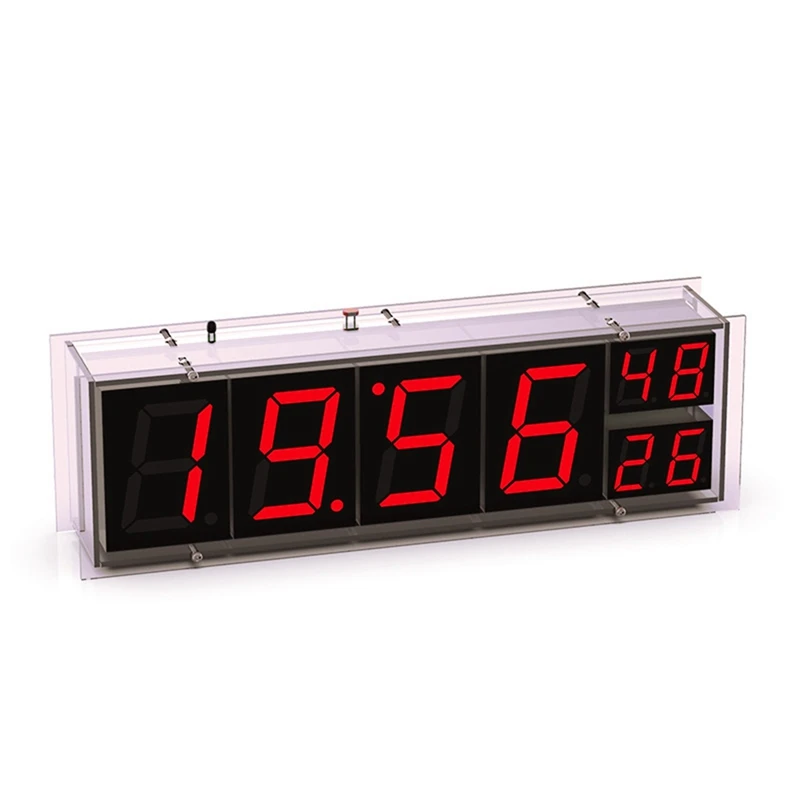 A48U ESP8266 WIFI Clock Network Timing Digital Display LED Dot Matrix Clock RED GREEN TIME Display