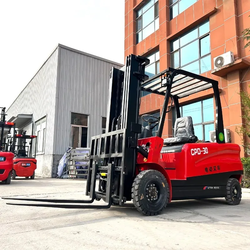 Customized Lithium Battery Forklift Electrica Eletrica Empilhadeira 1.5 Ton 2 Ton  New Energy Electric Forklift For