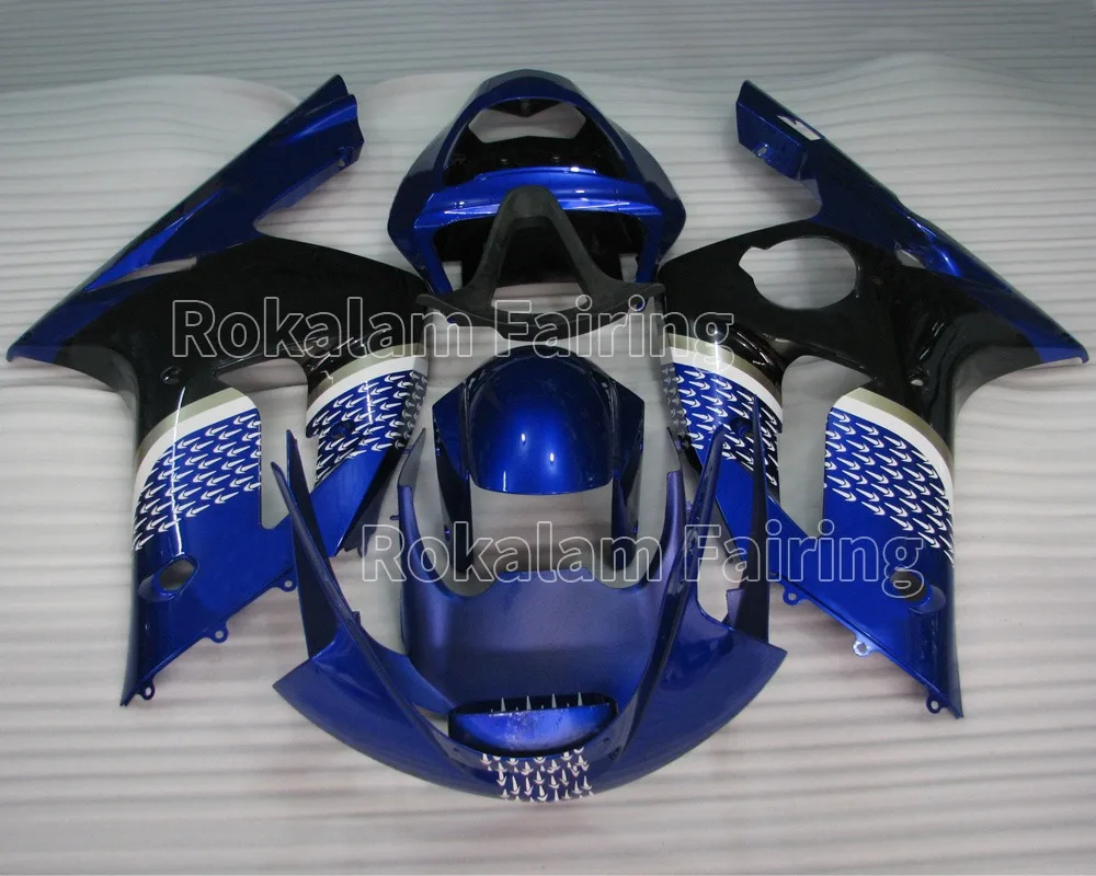 

Cover Kit For Kawasaki ZX6R 636 2003 2004 ZX-6R Ninja 03 04 Black Blue ABS Motorcycle Fairing (Injection Molding)