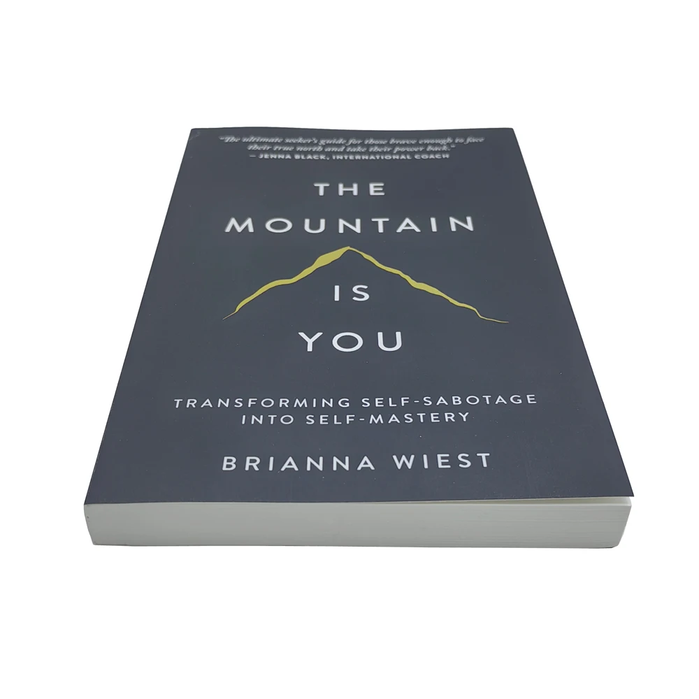 The Mountain Is You: Transforming Self-Sabotage Into Self-mastery English Books,Brianna Wiest