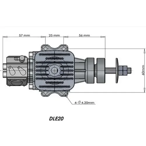 NEW DLE20 20CC Gas Engine