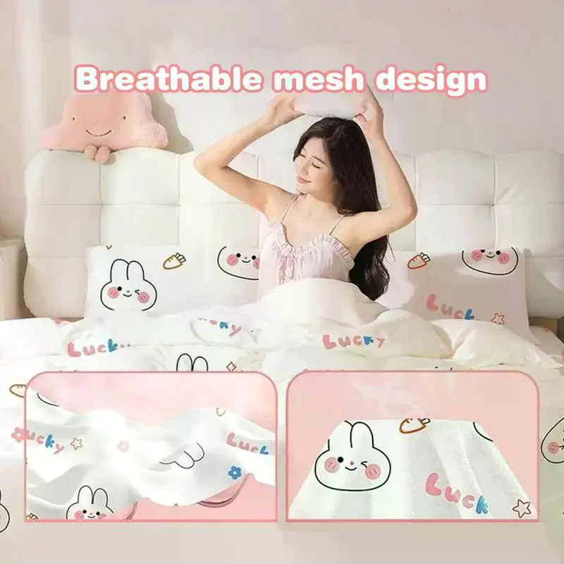 Disposable 3/4-piece Bedding Set, Extra Thick Disposable Sheets, Duvet Covers, And Pillowcases For Hotels And Travel.