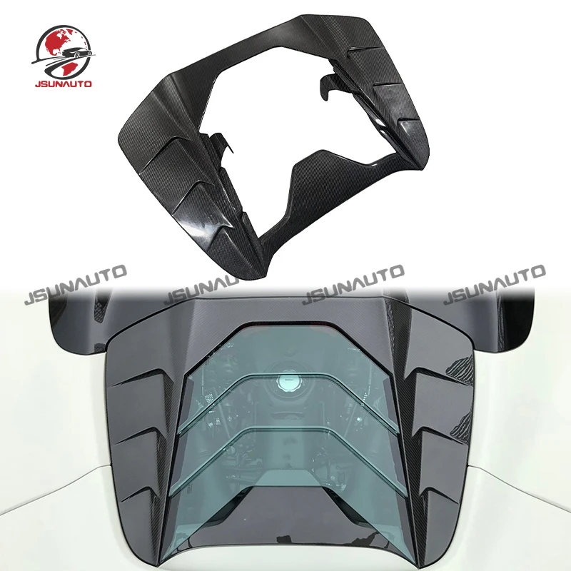 

For Ferrari 488 Carbon Fiber Engine Cover M Style For 488 GTB Spider Hood Bonnet Decoration Exterior Accessories