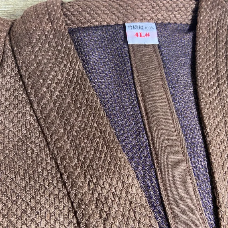 قسط كيندو كيكوجي اليابانية فنون الدفاع عن النفس موحدة ألياف الخيزران الوزن الثقيل كيمونو سترة التدريب جي الكاراتيه الجودو الساموراي هدية