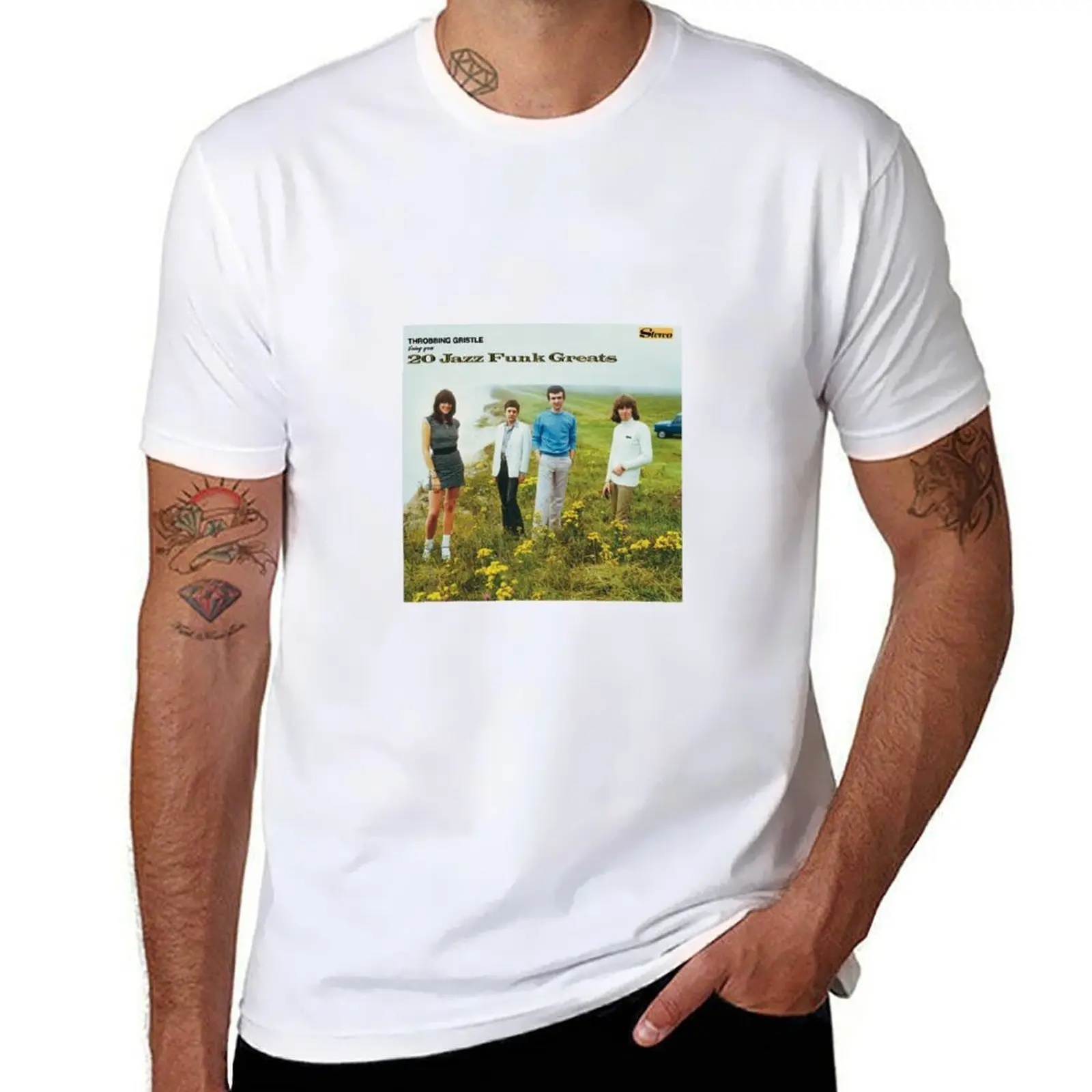 

Throbbing Gristle band T-Shirt man graphic t shirt t shirts for man slim fit T-Shirt