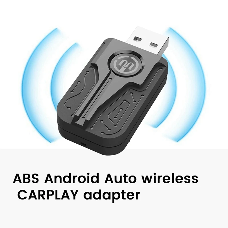 Androidカーラジオ,CarPlayアダプター,ポータブルスマートドングル,車のワイヤレススマートボックスに配線されたaiボックス