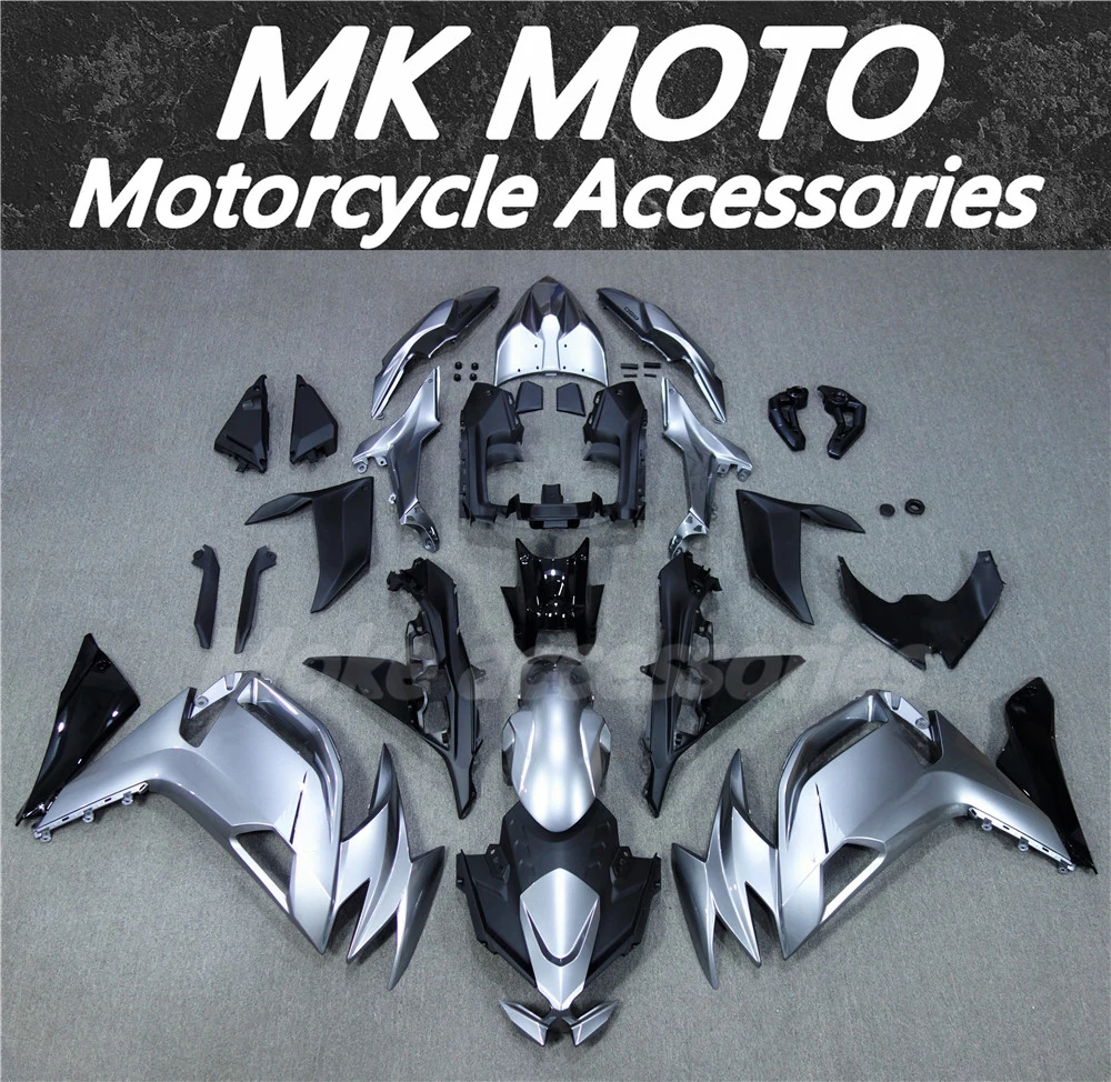 

Moke moto Motorcycle Fairings Kit Fit For Ninja 650 2021 2022 Bodywork Set High Quality Abs Injection Gray Black New