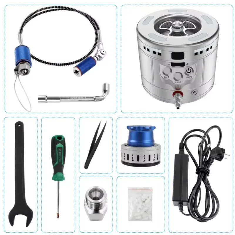 Portable Mini Dry Ice Machine Bartender Bar Tool Dry Ice Producer Glass Chiller For Cocktail Restaurant Home Bar
