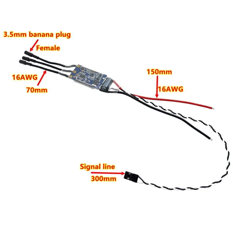 XAERO 6S 40A Bürstenloser ESC 3S 4S 5S XRotor für 3508 4310 5408 5010 Motor V800 Drohne – Detail 17