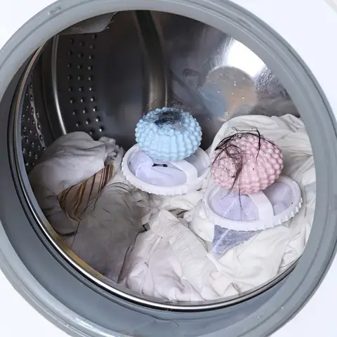 배수 펌프 드레인 배출구 도장 플러그 필터, 드럼 세탁기 액세서리, 1PC 14 1/2PCS 세탁기 2-in-one 청소 세탁 볼 필터 헤어 필터 세탁기 의류 청소 메쉬 가방