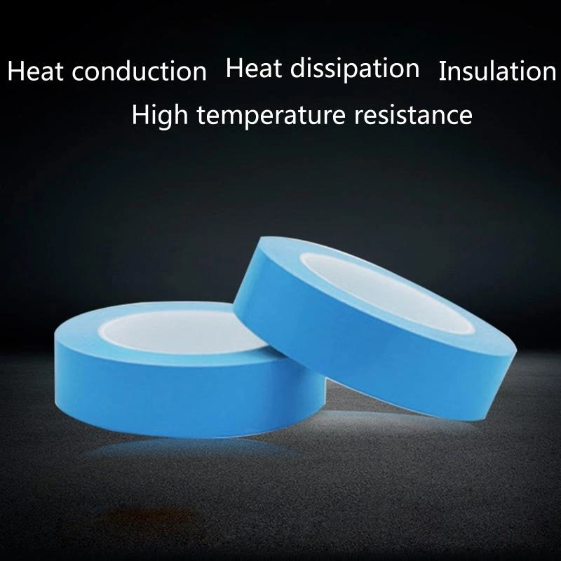 652F Double Sided Thermal Conductive Adhesive Tape Non Conductive Heatsink Sticky Tape for Chip PCB LED Heatsink Durable