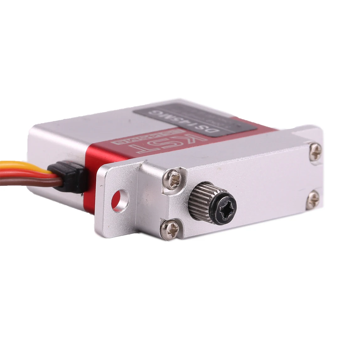 KST DS145MG – servomoteur numérique à engrenage métallique de haute précision, 6V, 5kg, réponse en 0,12 secondes pour voiture RC, bras de Robot, bateau, hélicoptère, planeur d'aile