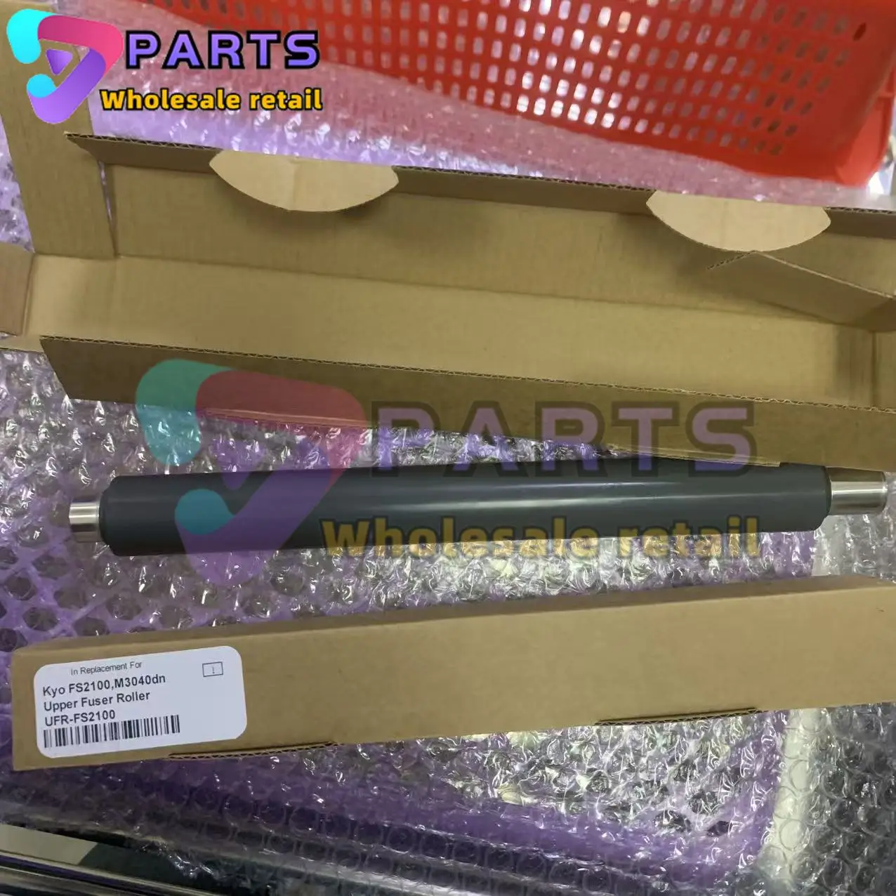 5PC FK-3100 Fuser Upper Heat Roller compatible for Kyocera ECOSYS M3040dn M3040idn M3540dn M3540idn FS 2100 2100D 2100DN M3040 M